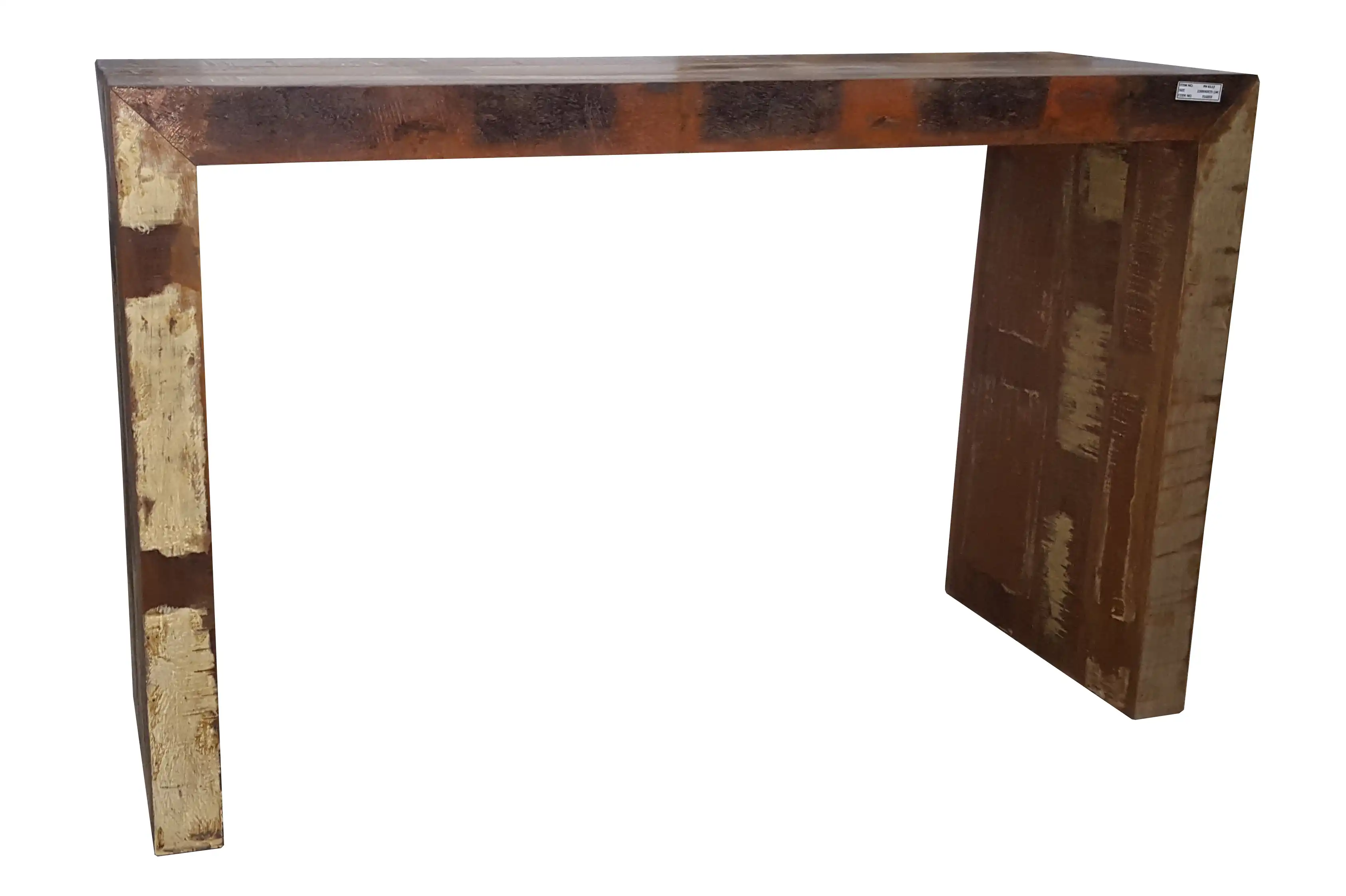 Reclaimed Wood Hollow Console Table - popular handicrafts